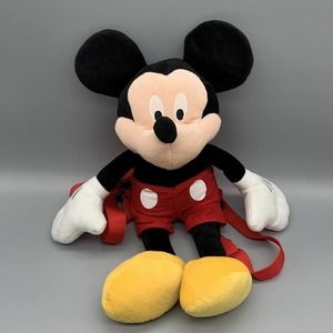 Backpack Plush Disney MICKEY MOUSE Disneyland Disney World Stuffed Animal
